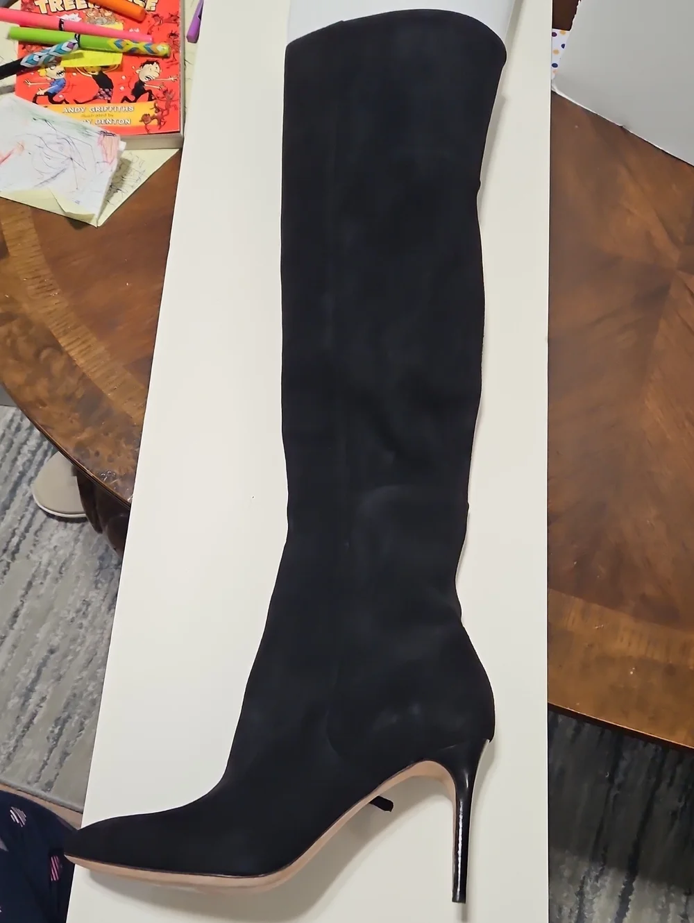Cole Haan Black Over-the-Knee 